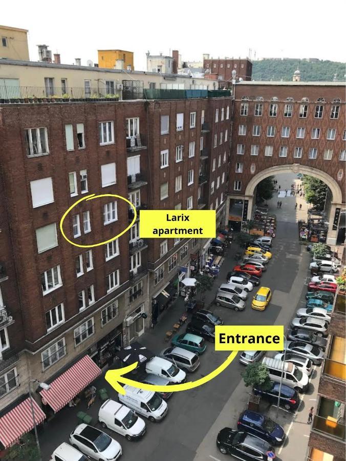 Larix Apartman Budapest Exteriör bild
